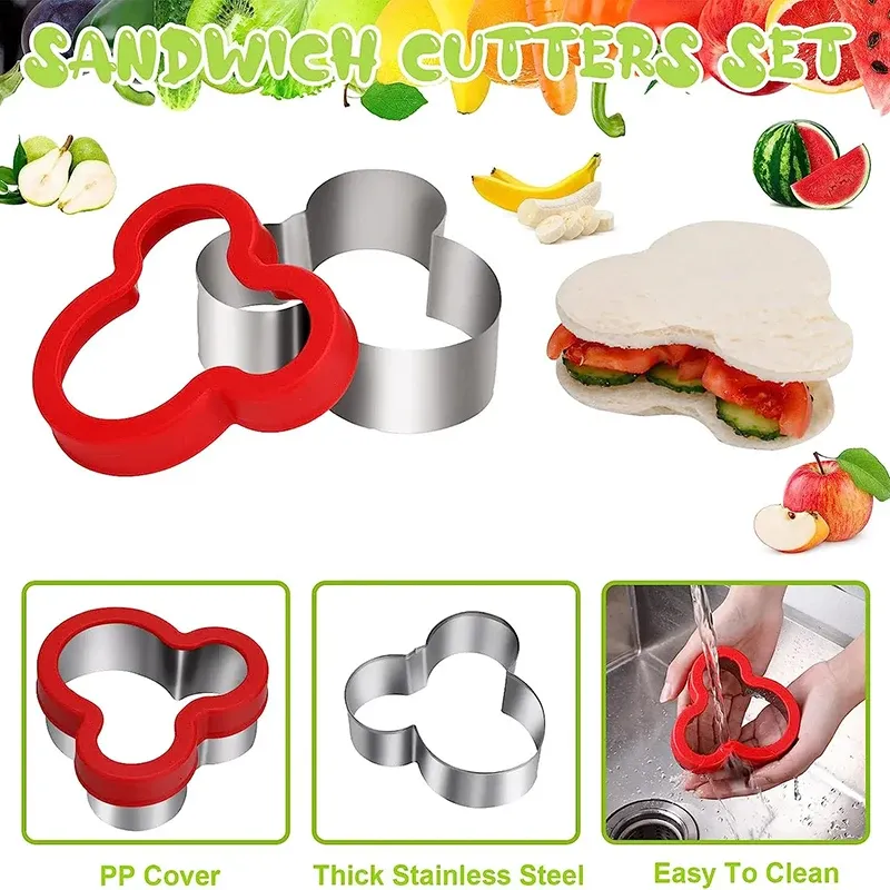 Coupe-sandwich pour enfants, ambiance cuisine