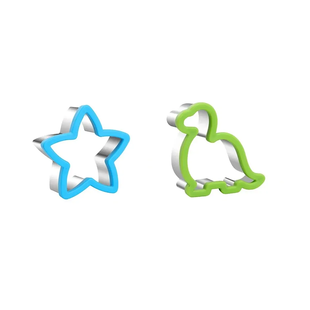 Emporte-pièces pour sandwich pour enfants en forme de cœur et d'étoile, moule à sandwich, boîte bento, strass alimentaires, ustensiles de cuisine 11