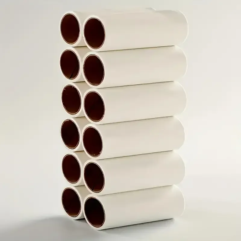 Recharges pour rouleau à peluches pour poils d'animaux, lot de 5, adhésif ultra-puissant pour vêtements et tapis 3