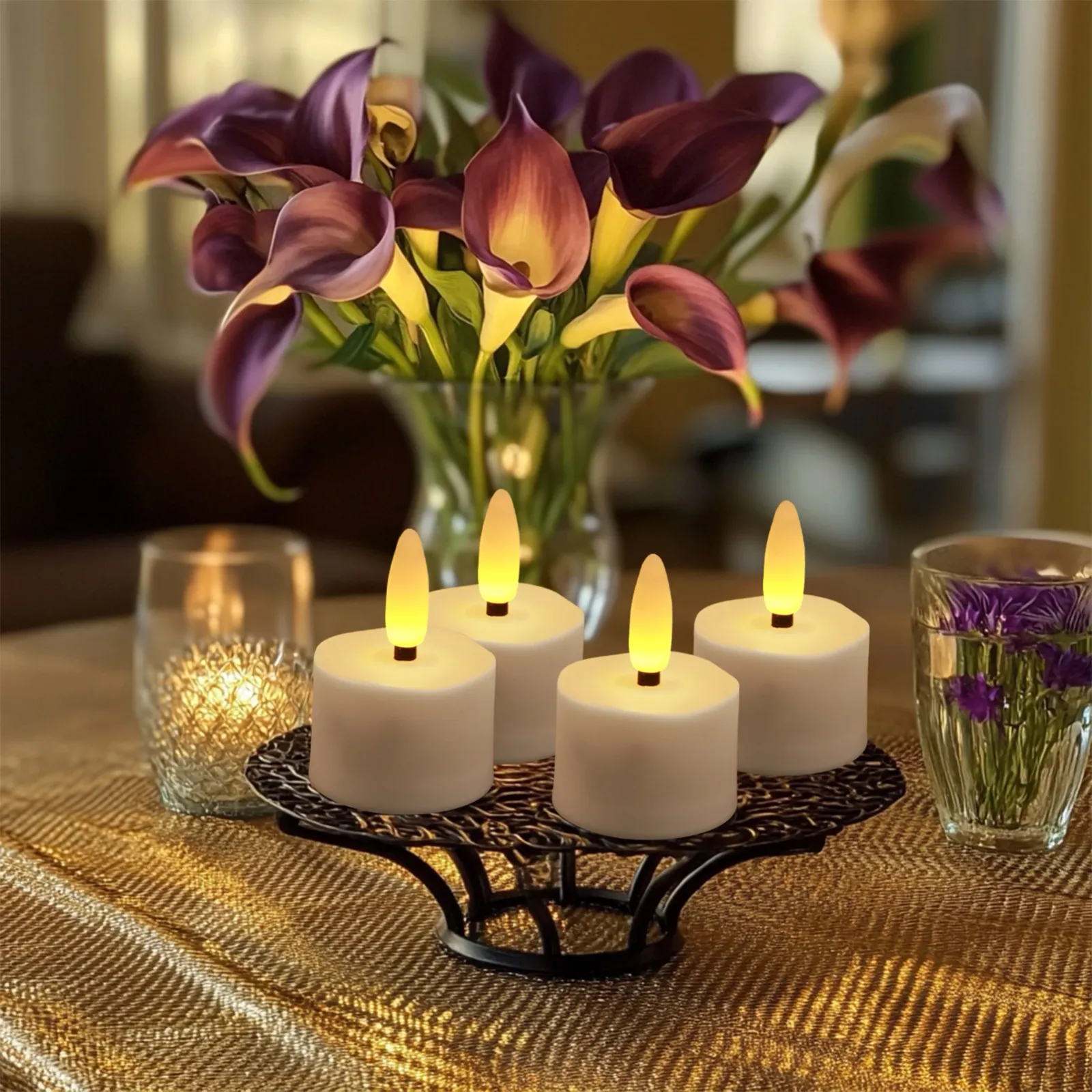 Bougies LED décoratives