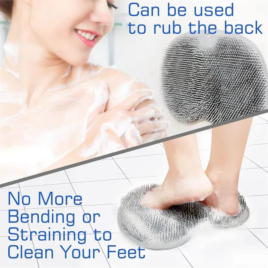 Tapis de douche installé dans la douche