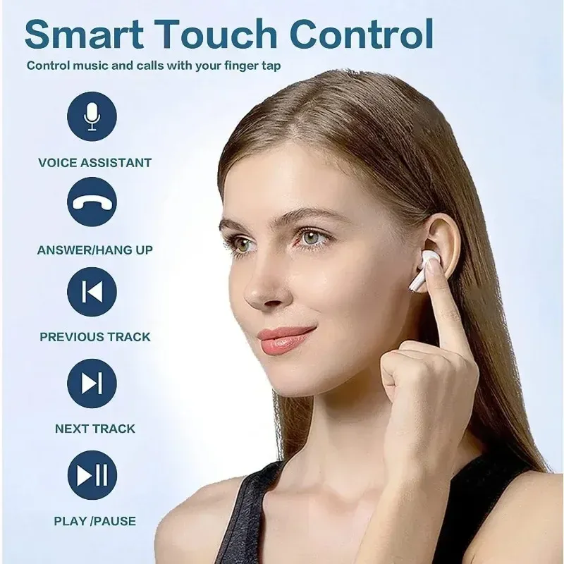 Écouteurs Bluetooth sans fil HiFi à longue autonomie, conçus pour le sport, la course à pied et l'extérieur 2
