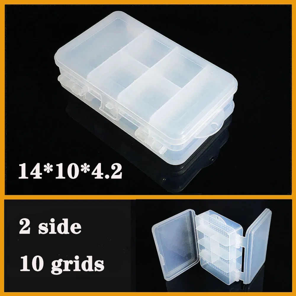 Boîte en plastique transparente à compartiments pour vis, bijoux et boucles d'oreilles, organisateur de petites pièces 29