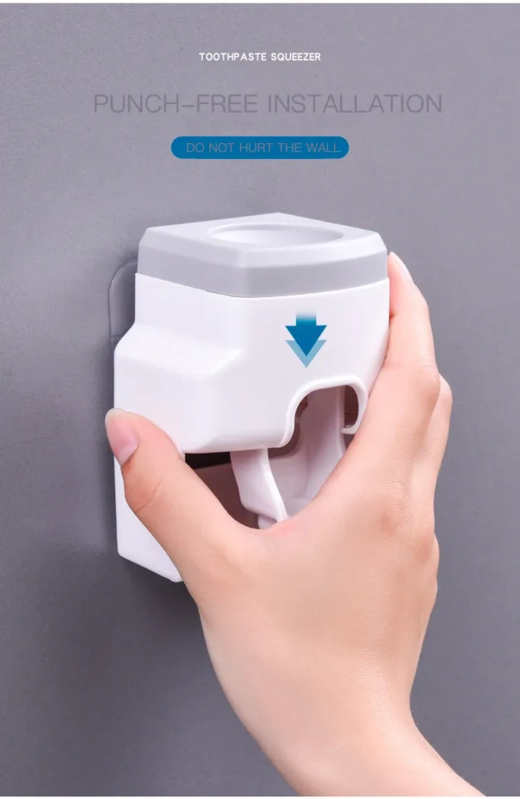 Distributeur automatique de dentifrice au design épuré