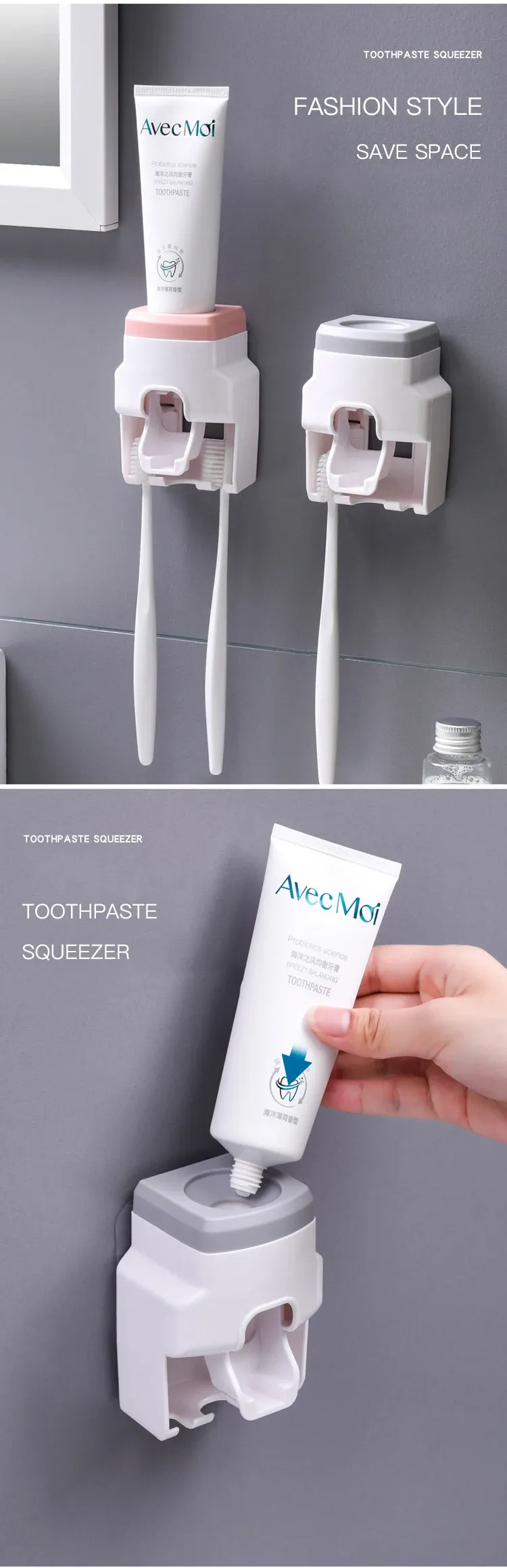 Distributeur de dentifrice au quotidien
