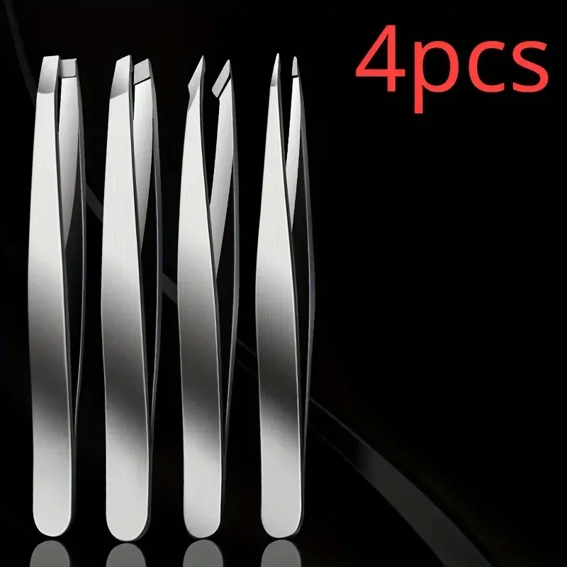 Ensemble de pincettes professionnelles pour sourcils