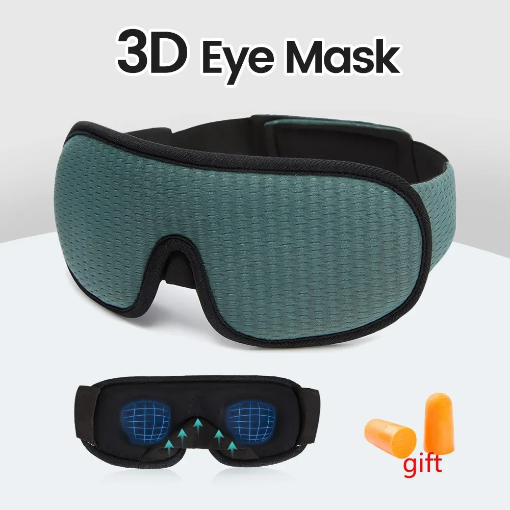 Détail du masque de sommeil 3D