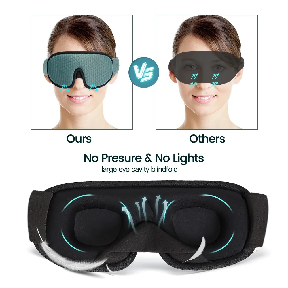 Masque de sommeil dans un cadre de vie apaisant