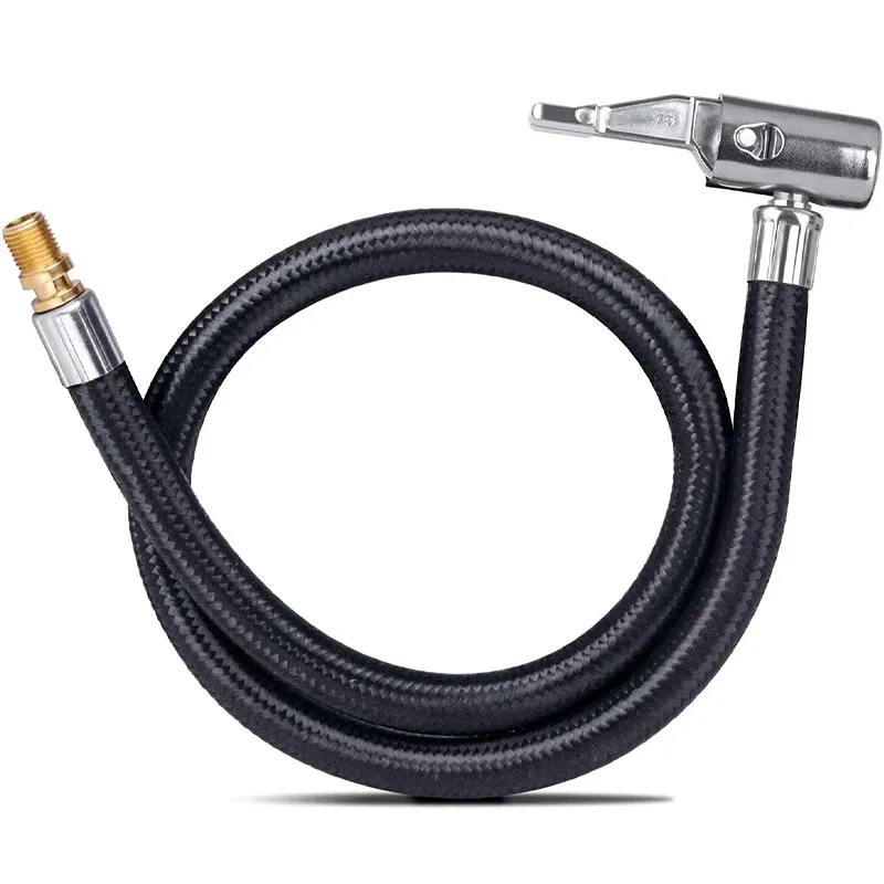 Tuyau de gonflage à verrouillage à torsion avec rallonge pour pompe à air, compatible voiture, vélo et moto