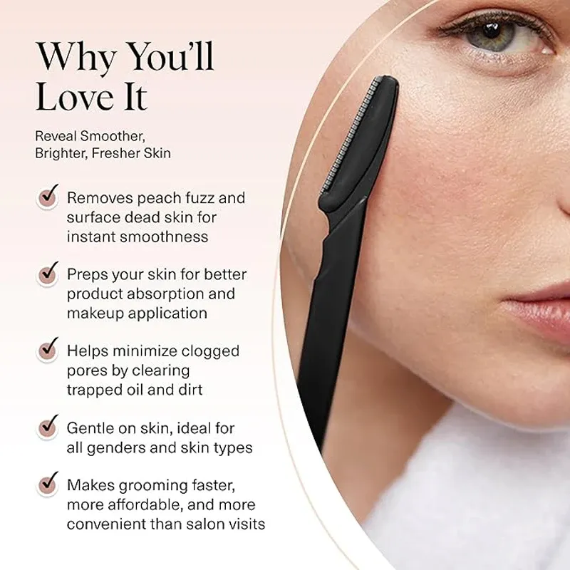Utilisation des rasoirs de façonnage sur le visage