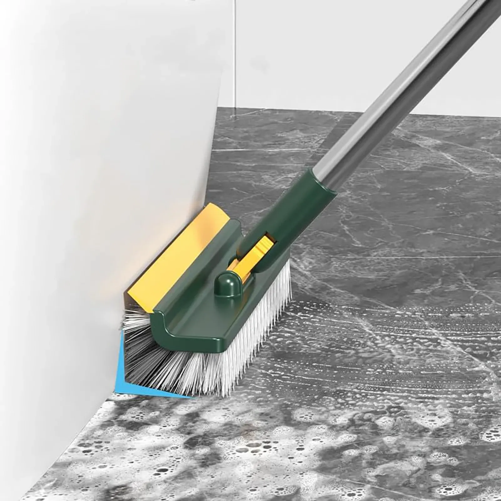 Brosse de nettoyage à poils durs, détail de la tête