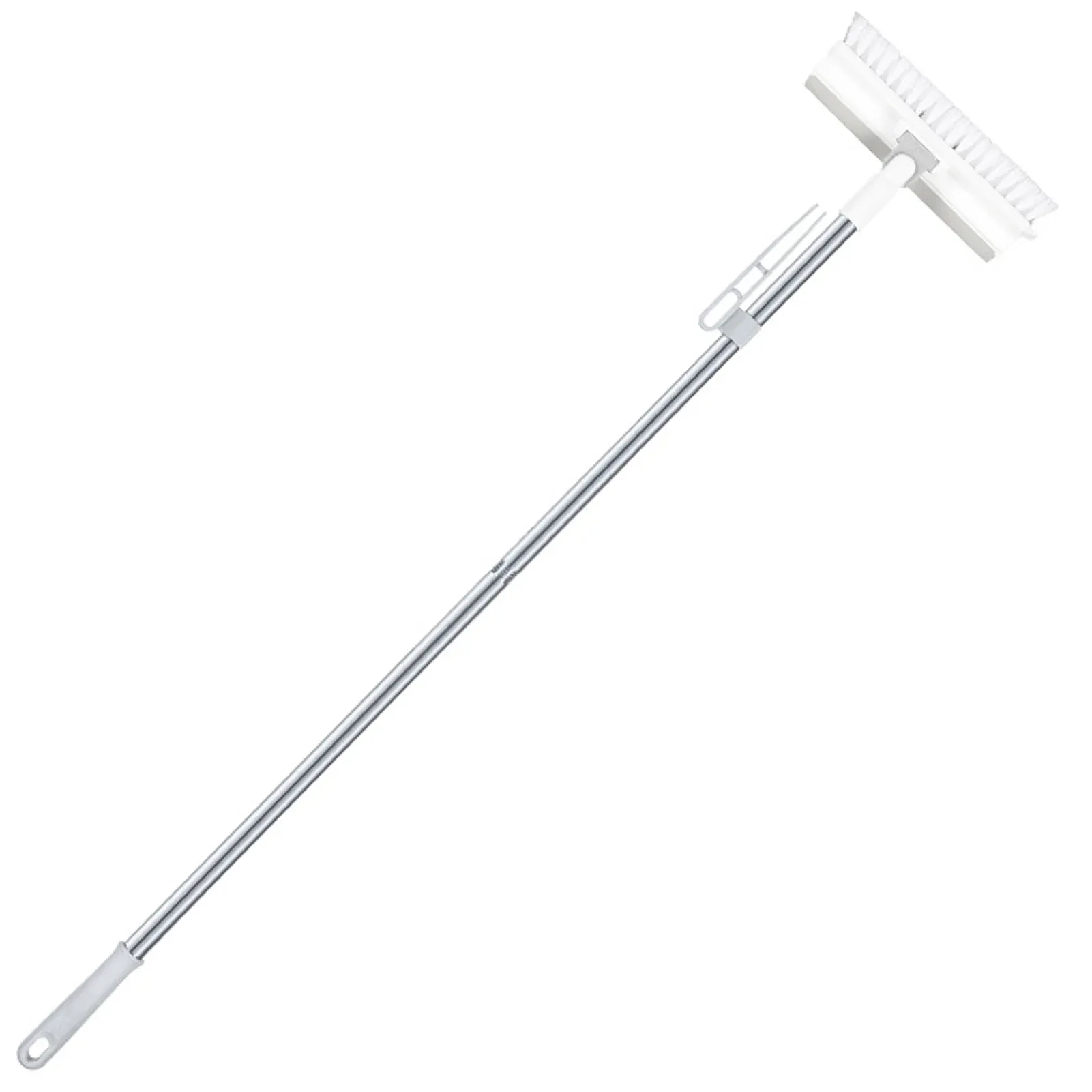 Brosse de nettoyage à poils durs pour interstices, sans angles morts, idéale pour les coins muraux, terrasses et salles de bain 7