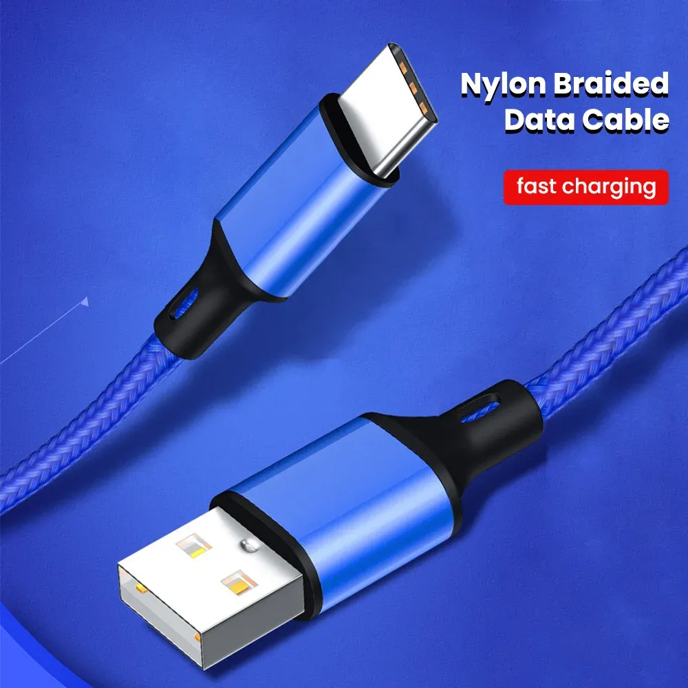Câble Micro USB court 0,25 m à charge rapide et transfert de données, pour batterie externe, compatible Samsung et téléphones Android 4