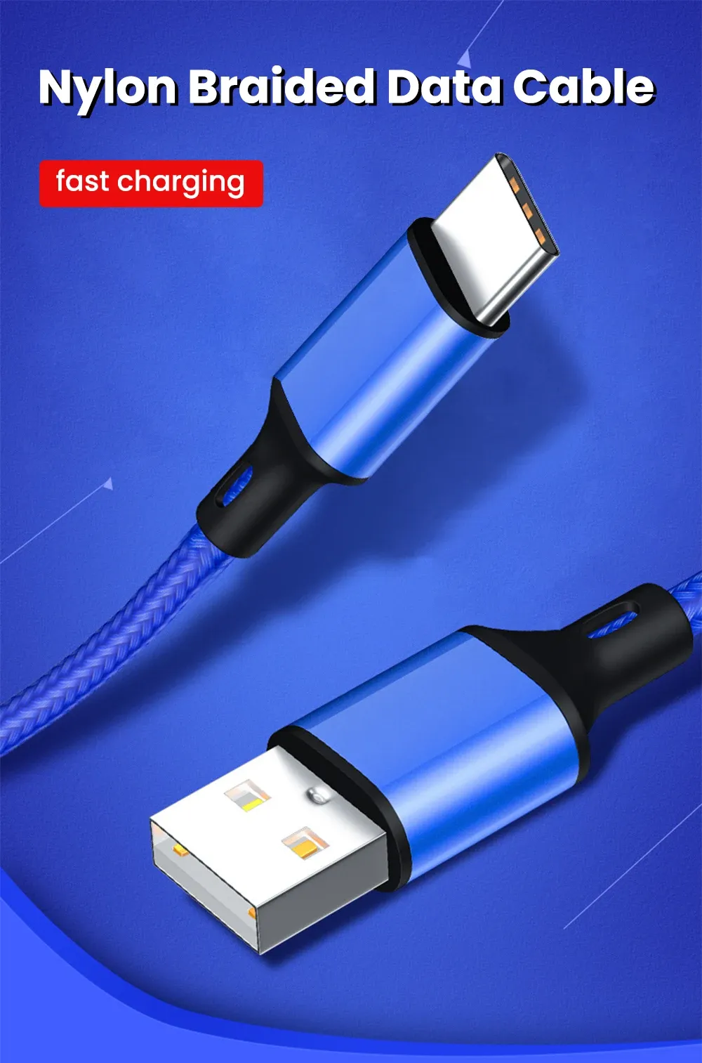 Câble de charge rapide en situation