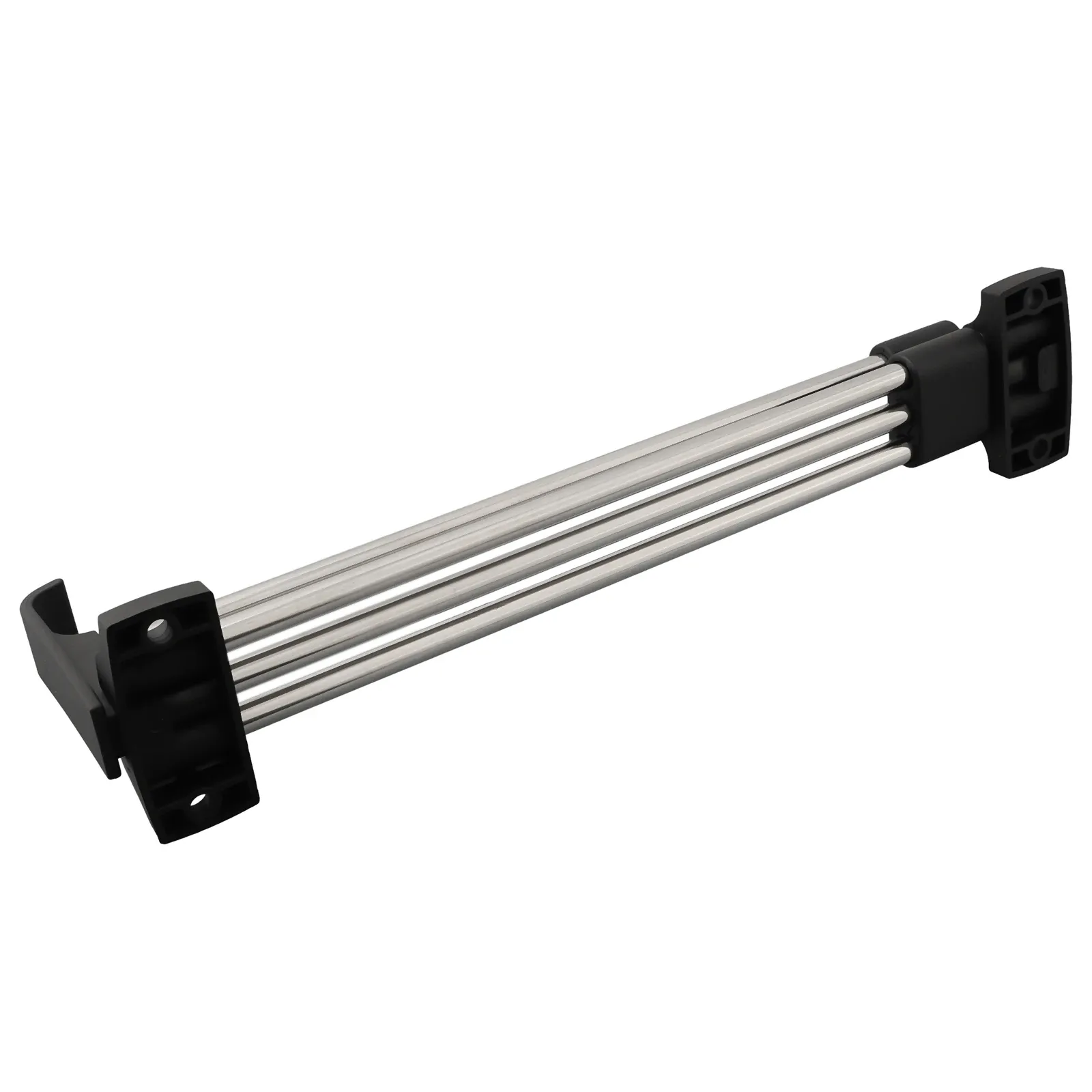 Porte-vêtements rétractable avec vêtements suspendus