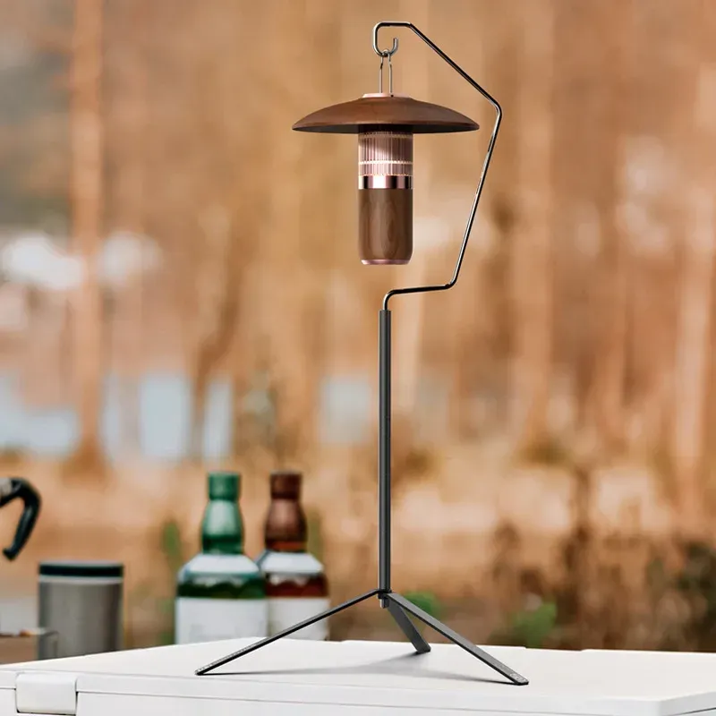 Support de lumière de table en extérieur