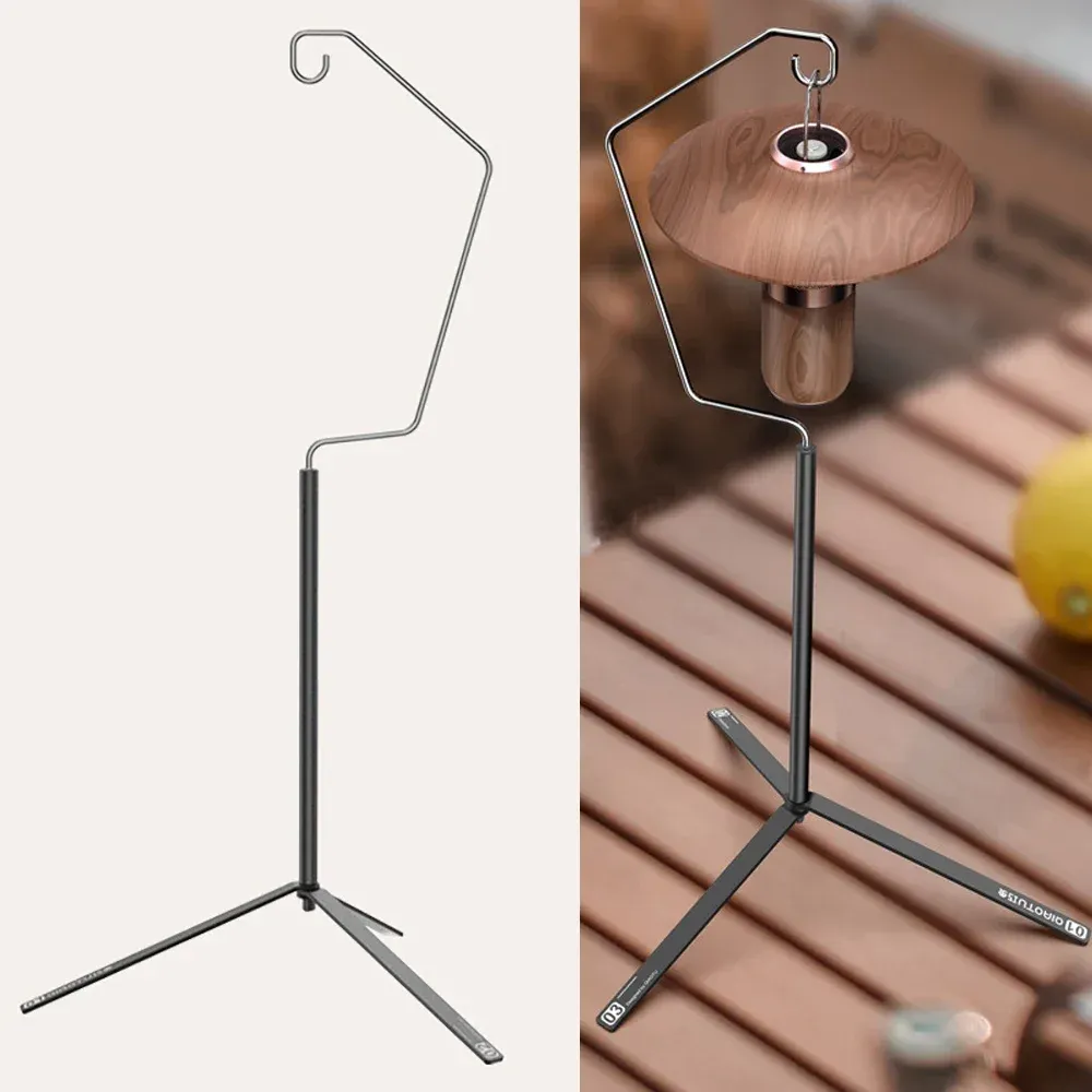 Support de lumière de camping, vue d'ensemble