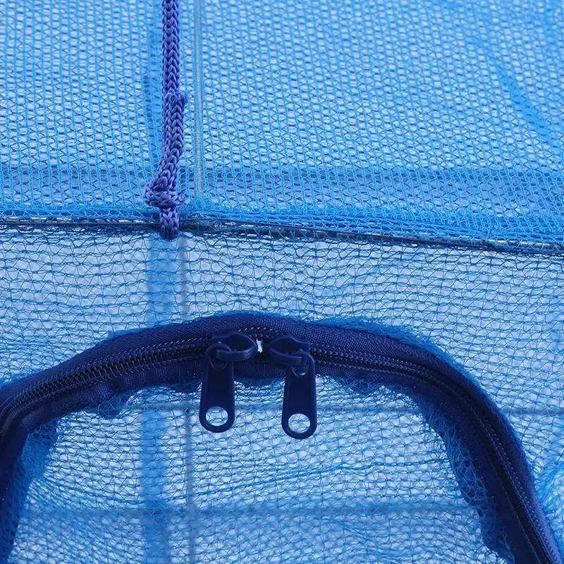 Filet de séchage pliable en utilisation