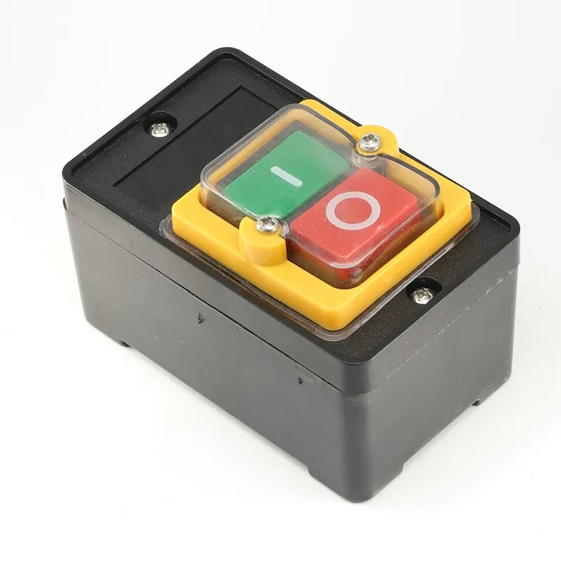 Interrupteur à bouton-poussoir étanche KAO-10KH (1 pièce), interrupteur marche/arrêt pour équipement mécanique, compatible Controlor KAO-5M - Image 1