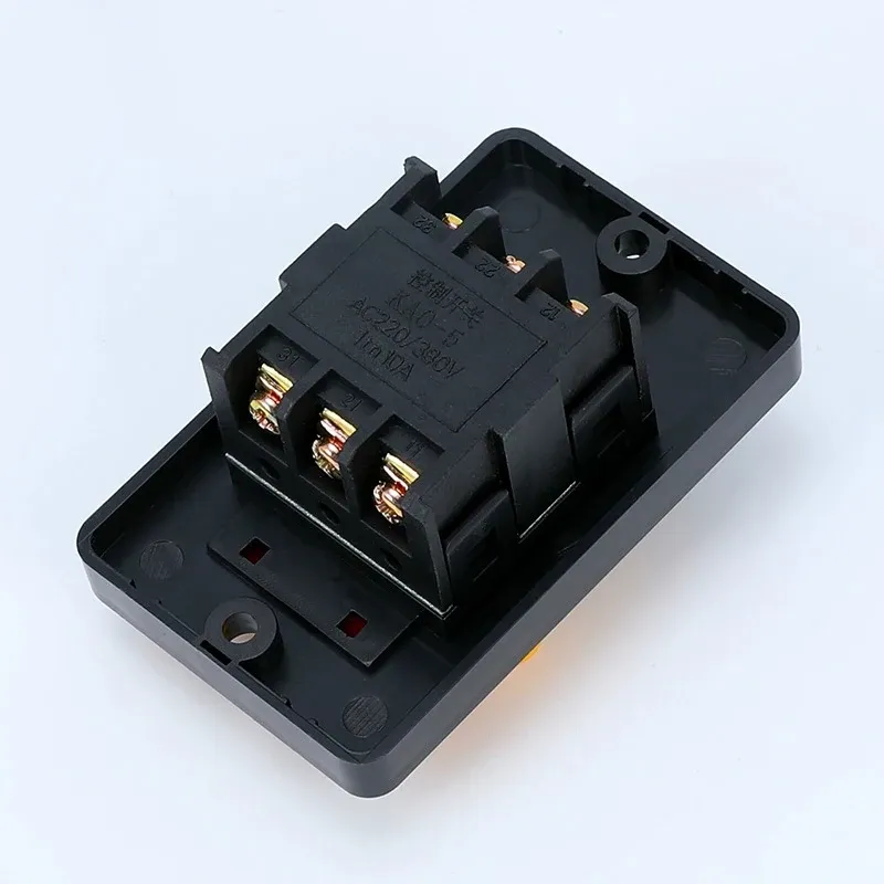 Interrupteur à bouton-poussoir étanche KAO-10KH (1 pièce), interrupteur marche/arrêt pour équipement mécanique, compatible Controlor KAO-5M 3