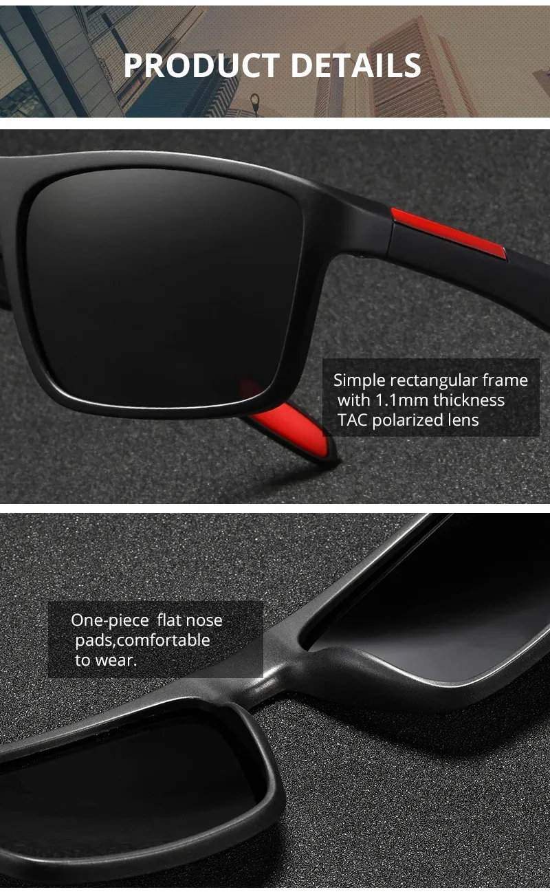 Lunettes de soleil KDEAM dans un style de vie actif