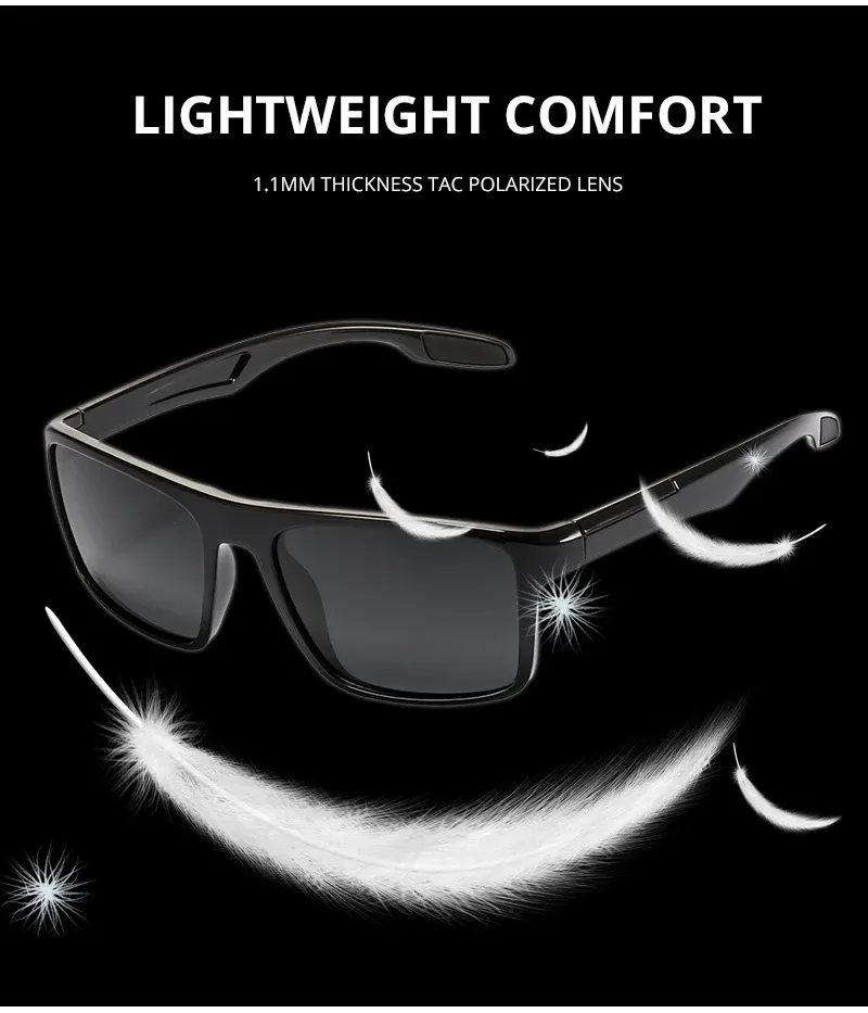Lunettes de soleil KDEAM portées en extérieur