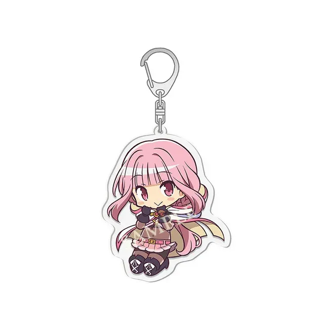 Porte-clés Madoka Magica en contexte