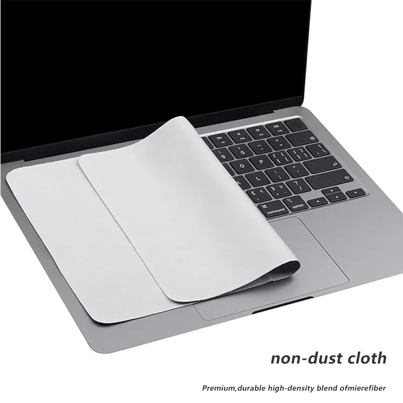Chiffon de nettoyage en microfibre pour écran de MacBook Pro 13, 15 et 16 pouces, avec housse de protection pour clavier et pavé tactile 2