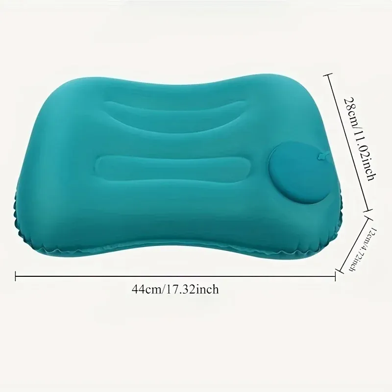 Oreiller de voyage gonflable portable pour le cou et la taille 3