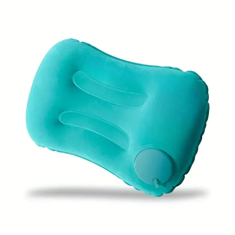 Oreiller de voyage gonflable portable pour le cou et la taille 6