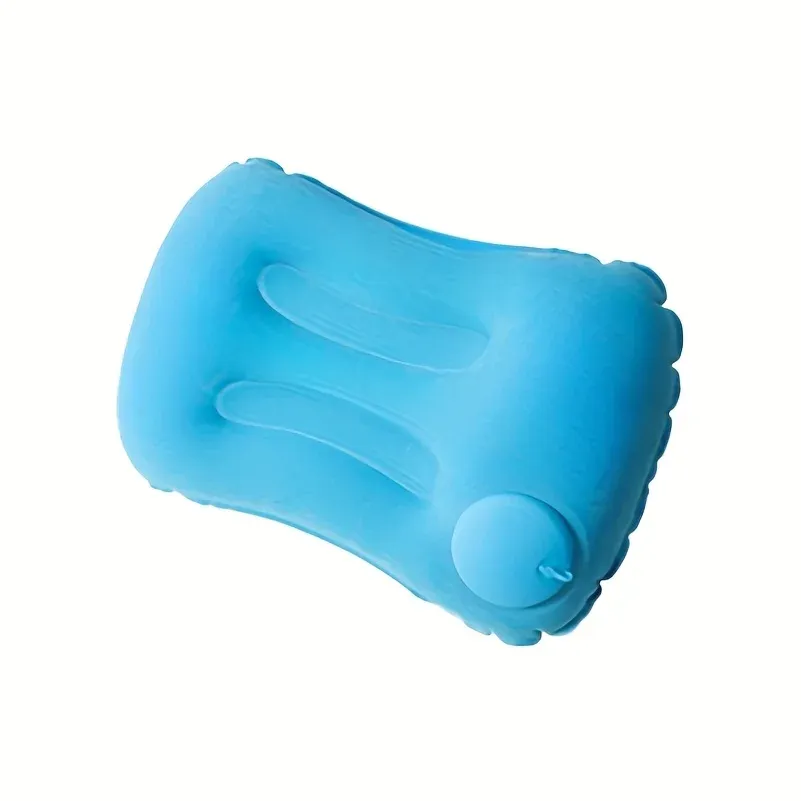 Oreiller de voyage gonflable portable pour le cou et la taille 8