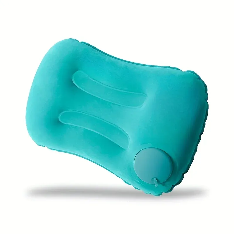 Oreiller de voyage gonflable portable pour le cou et la taille 11