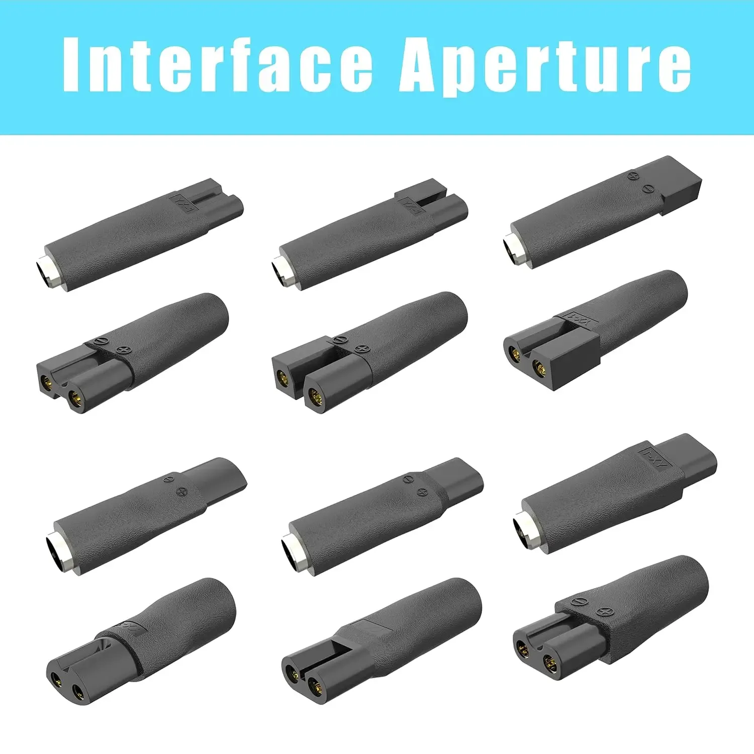 LISI Lot de 8 câbles d'alimentation 5 V, chargeur de remplacement universel avec adaptateur USB pour tondeuses à cheveux, tondeuses à barbe, rasoirs et lampes de bureau 3