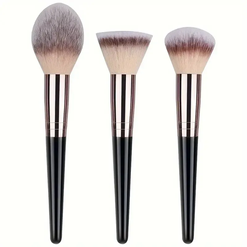 Ensemble de pinceaux de maquillage professionnels pour femmes, pinceaux fond de teint, correcteur, fard à joues et Kabuki, doux et moelleux, 3 à 20 pièces 16