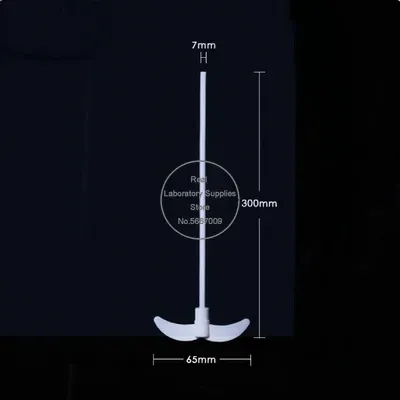Agitateur à palette pliable en PTFE, 250 à 500 mm, 1 pièce, pour expériences de laboratoire scolaire 15
