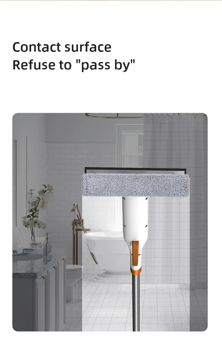 Utilisation de l'outil sur une baie vitrée