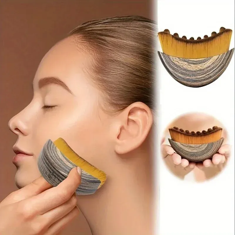 Brosse de massage du visage, détail