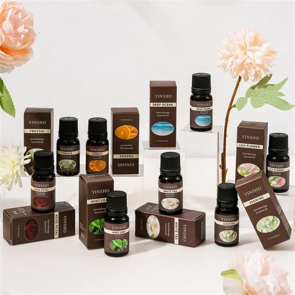13 parfums d'huiles essentielles 10 ml pour diffuseur d'arômes, humidificateur d'air, maison, solubles dans l'eau, bricolage, spray désodorisant polyvalent, rafraîchisseur 6
