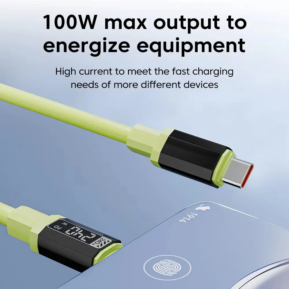 NNBILI Lot de 3 câbles USB-C vers USB-C à charge rapide, longueurs 1 m, 1,5 m et 2 m 5