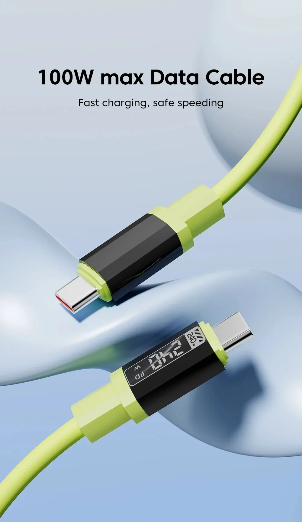 Lot de câbles USB-C NNBILI