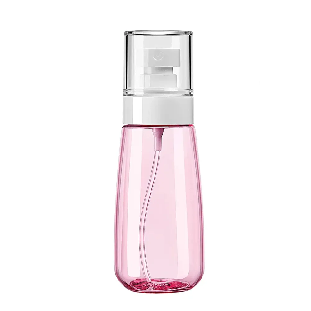 Flacon Vaporisateur de Brume Rechargeable en Plastique Transparent 30 ml, Format Voyage pour Soins, Maquillage et Parfums 9