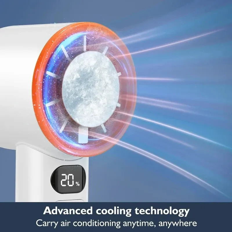 Mini ventilateur portatif, détail du design