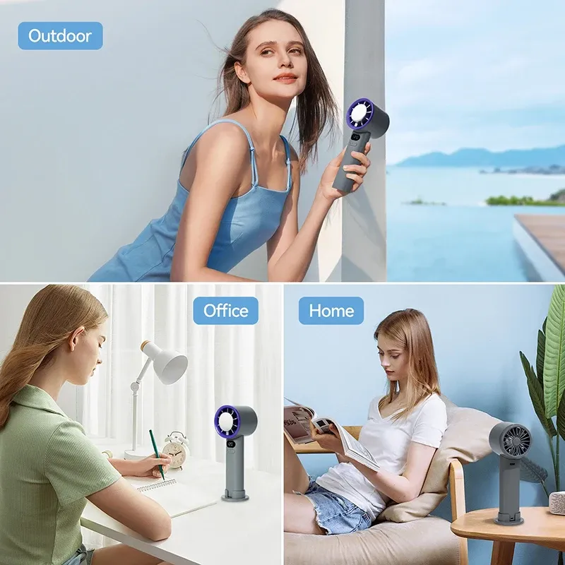 Mini ventilateur portatif, ambiance lifestyle