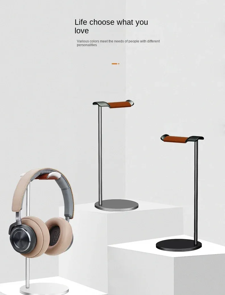 Support de casque sous différents angles
