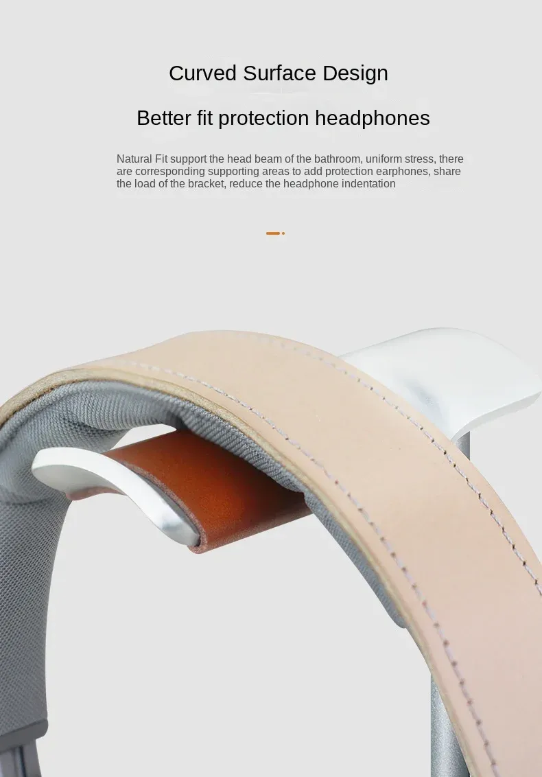 Base stable du support de casque