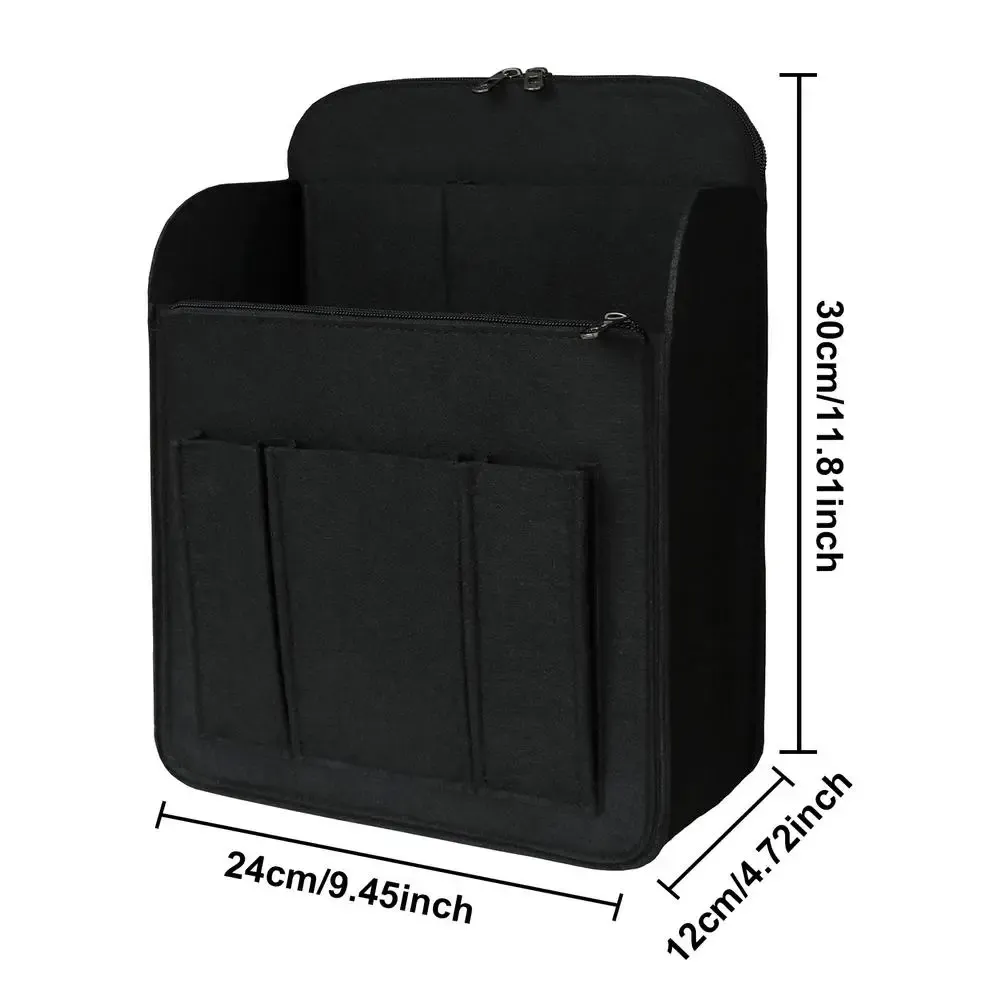 Organisateur de sac à dos, pochette de rangement portable à grande capacité, pochette multi-poches pour sac à dos, pochette de rangement pour cosmétiques et téléphone 9
