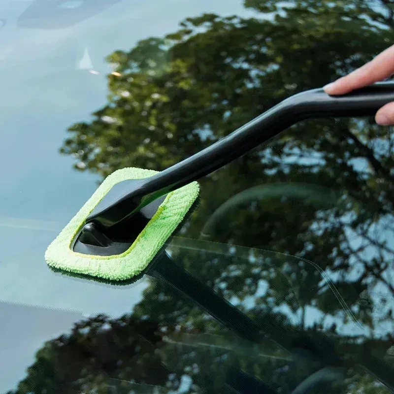 Kit de brosses de nettoyage pour pare-brise (lot de 1, 2 ou 4) – Brosse à poussière à long manche pour vitres de voiture et de maison 3