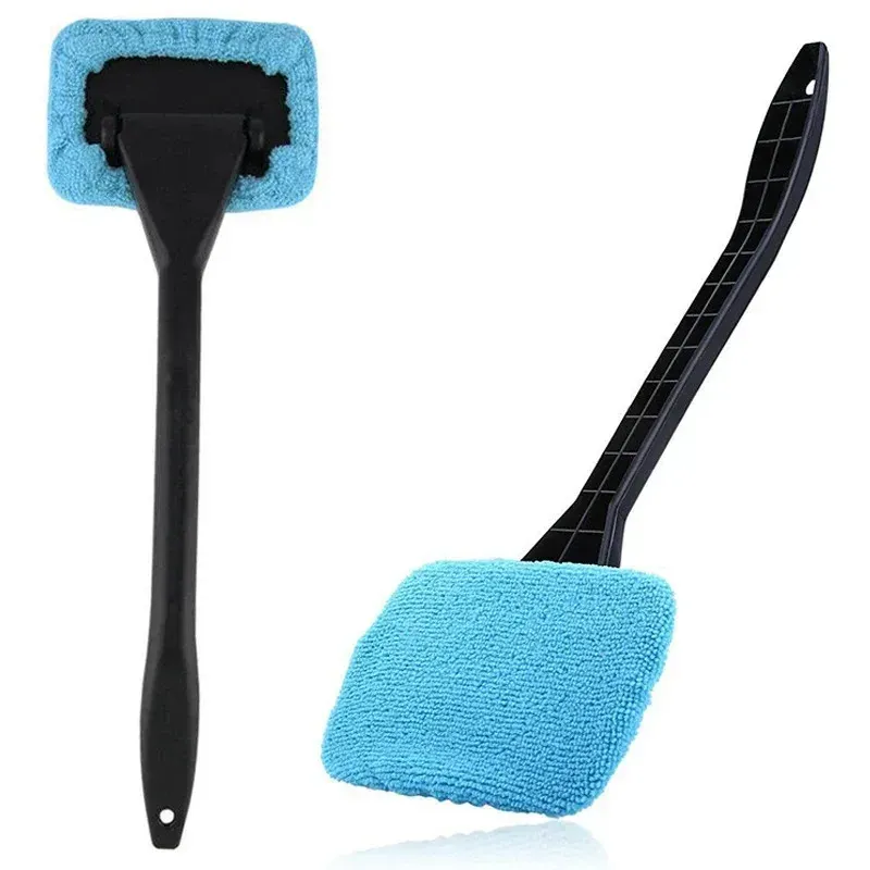 Kit de brosses de nettoyage pour pare-brise (lot de 1, 2 ou 4) – Brosse à poussière à long manche pour vitres de voiture et de maison 6