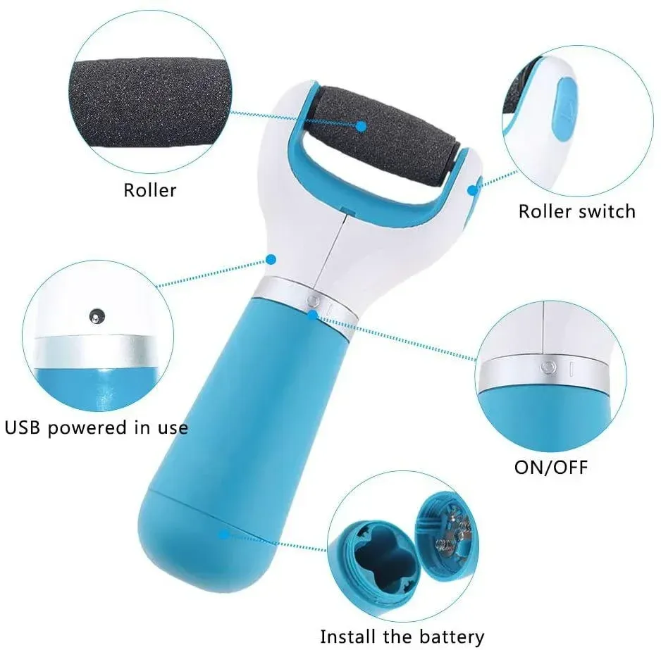 Exfoliateur électrique pour pieds, lifestyle