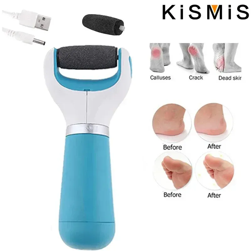 Exfoliateur électrique pour pieds, vue d'ensemble